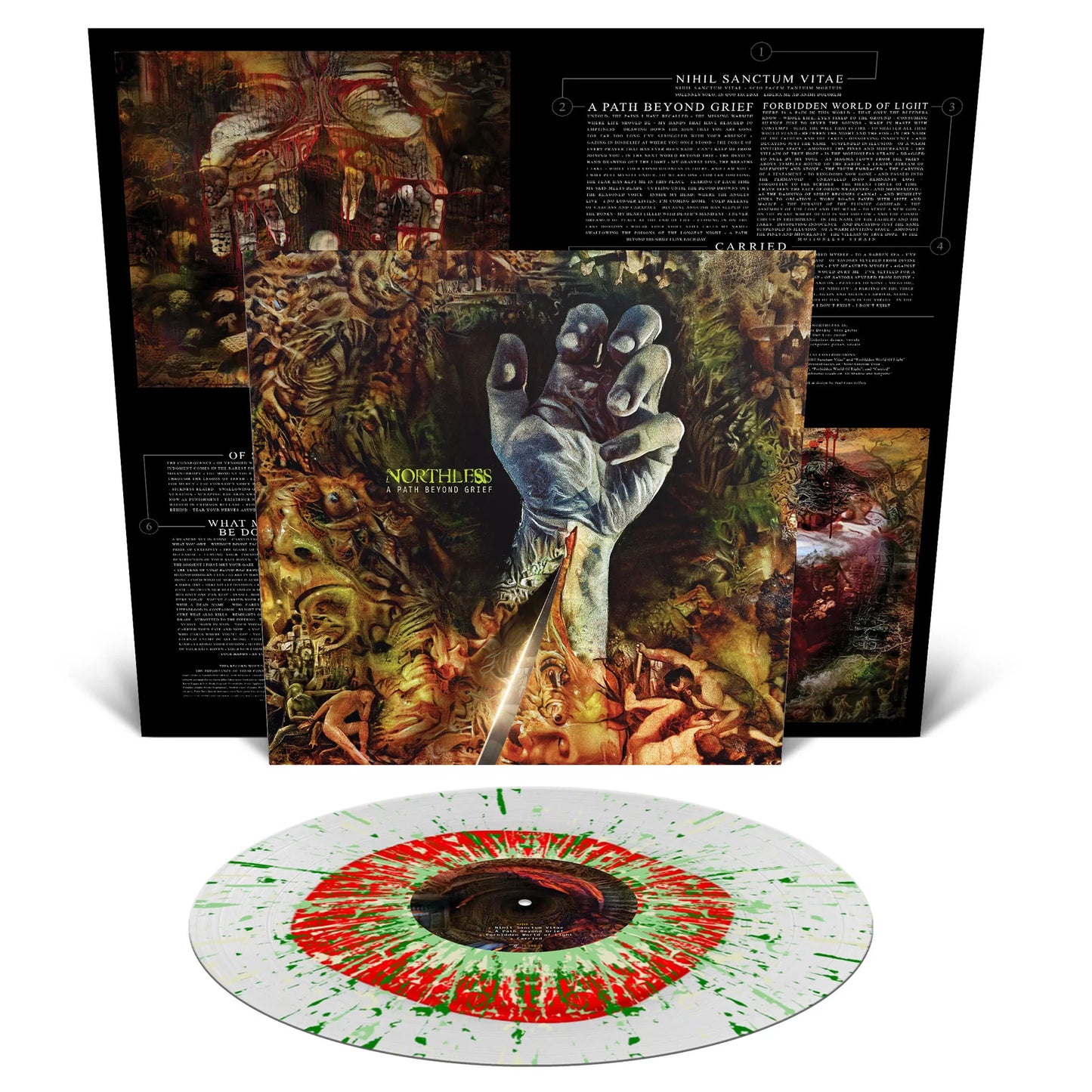 Northless - "A Path Beyond Grief"	(Custom Color in Color with Splatter)