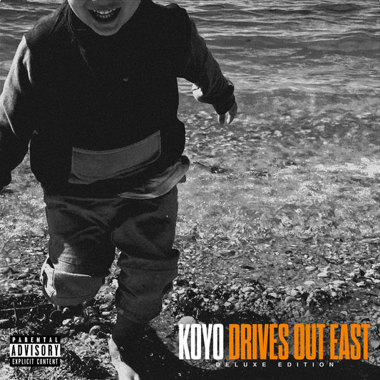 Koyo - "Drives Out East [Deluxe Edition]" (Clear with Orange and Green Splatter)