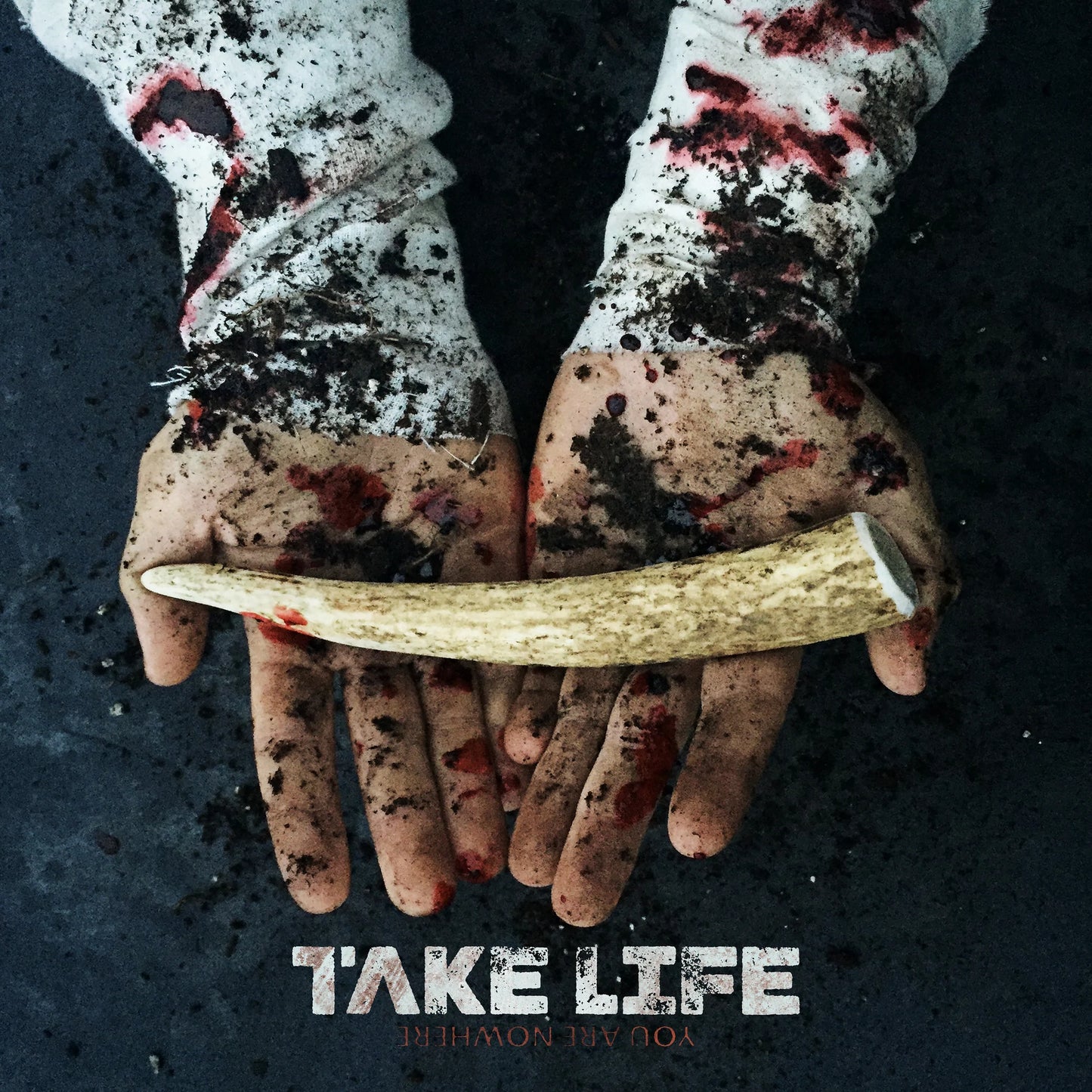 Take Life - "You Are Nowhere" (Custom Butterfly with Splatter)